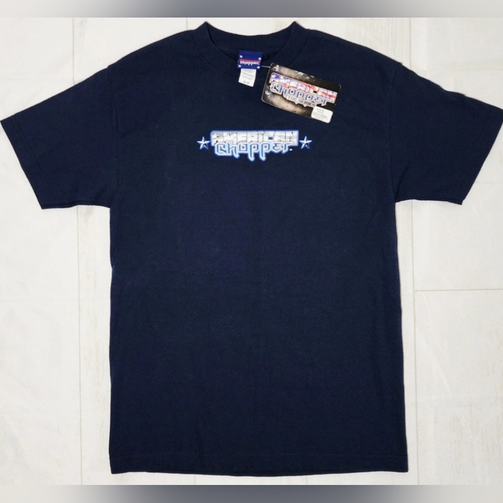 American Chopper Jet Bike Men's Medium Y2K Dead Stock Graphic T-shirt